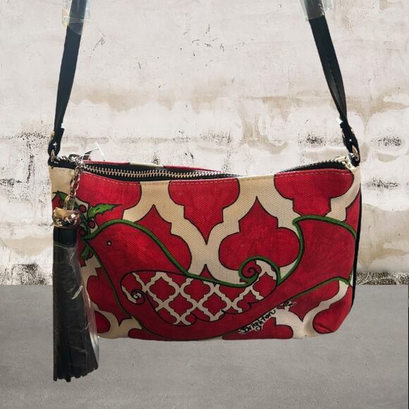 Brighton Handbags - Brighton NWT Love Dove Christmas Holiday Crossbody Pouch Bag